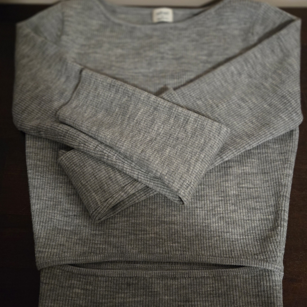 Wilfred Cropped Sweater With Cut Out Detail